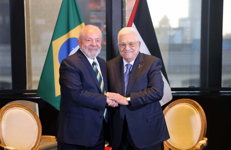 تفاصيل اجتماع الرئيس عباس مع نظيره البرازيلي في نيويورك