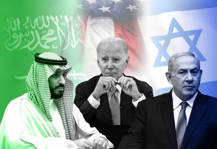 صحيفة الرياض: المملكة غير متعجلة لإقامة علاقات مع إسرائيل 