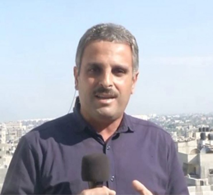 استشهاد مراسل تلفزيون فلسطين محمد أبو حطب وعدد من أفراد عائلته