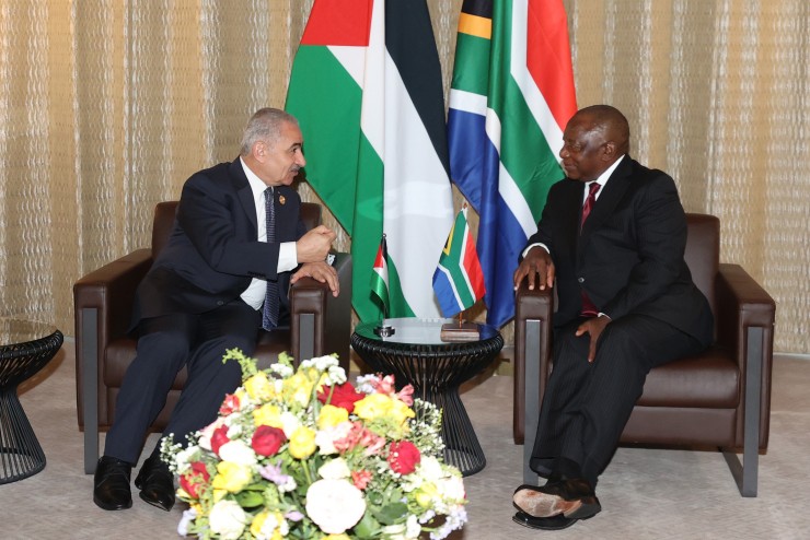 اشتية: جنوب أفريقيا تحاكم إسرائيل باسم أحرار العالم وانتصارا للحق والعدل والانسانية