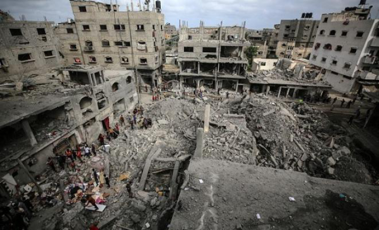 الإعلامي الحكومي بغزة: 7500 طن من القذائف والقنابل الإسرائيلية لم تنفجر
