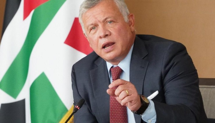 العاهل الاردني يدعو لوقف فوري ودائم لإطلاق النار بغزة