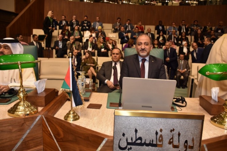السفير العكلوك: مجلس الجامعة العربية يستنكر الفيتو الأمريكي