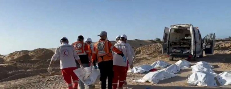 الصليب الأحمر: قتل المسعفين الثمانية في قطاع غزة تذكير صارخ بمدى خطورة بغزة