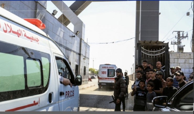 213 مريضا يغادرون قطاع غزة للعلاج في الخارج