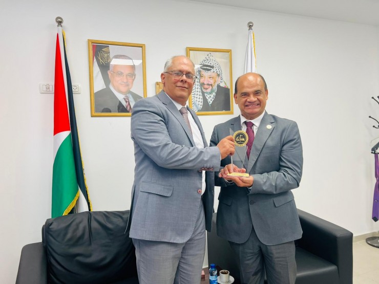 الحملة الأكاديمية تستقبل السفير النيكاراغوي وتبحث آفاق التعاون الأكاديمي المشترك