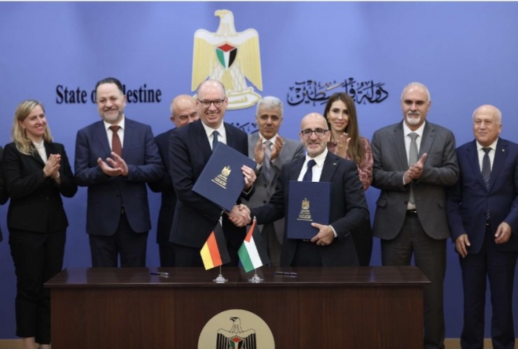 فلسطين وألمانيا توقّعان اتفاقية دعم تنموي بقيمة 158 مليون يورو 
