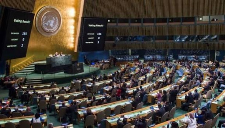 الخارجية المصرية ترحب باعتماد الجمعية العامة القرار السنوي بشأن حق الشعب الفلسطيني في تقرير المصير 
