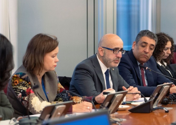 وفد فلسطيني يبحث مع البرلمان الأوروبي دعم الاستجابة الإنسانية وتعزيز الحماية الدولية للفلسطينيين