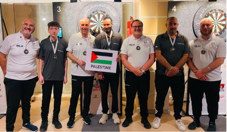 فريقا سرية رام الله ورام الله يحرزان برونزية بطولة الأندية العربية للدارتس