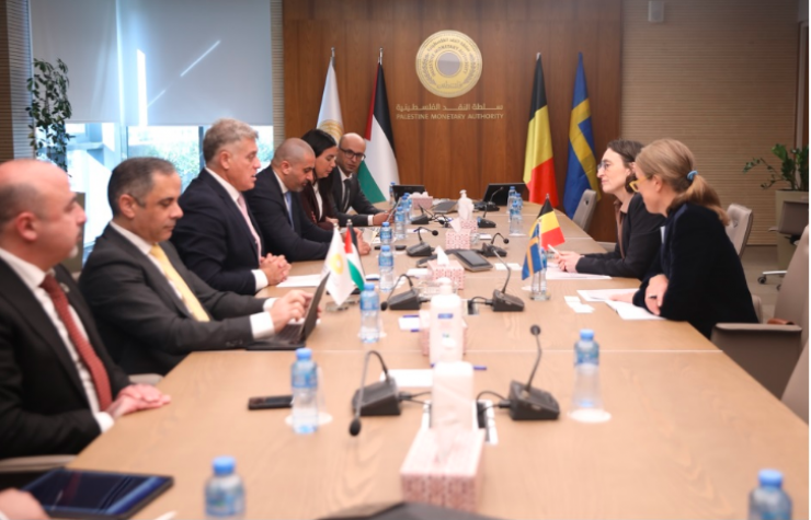 شنّار يطلع القنصلين البلجيكي والسويدي على آخر تطورات القطاع المصرفي