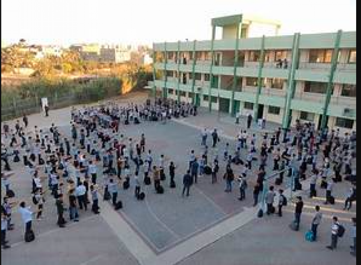 افتتاح مدرسة محمود درويش الثانوية للبنين في نابلس بتمويل عدة دول أوروبية