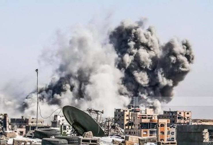 شهيد متأثرا بجروحه إثر قصف الاحتلال خيمة في خان يونس جنوب قطاع غزة