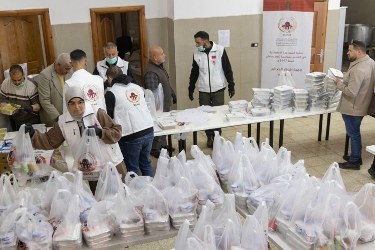 وكالة بيت مال القدس تواصل حملتها الاجتماعية في القدس خلال شهر رمضان