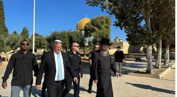 حماس: اقتحام إيتمار بن غفير للمسجد الأقصى تصعيد خطير وفرض لسياسة التهويد