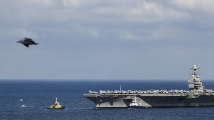 حاملة الطائرات فورد تعود إلى الشرق الأوسط