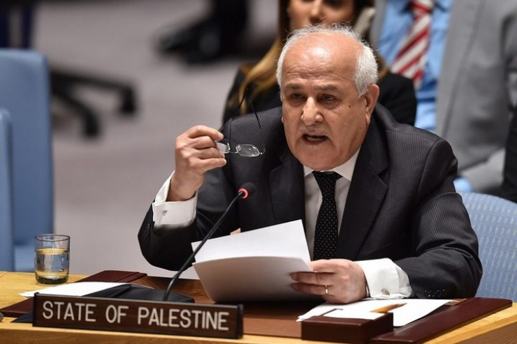واشنطن تهدد بإلغاء تأشيرات وفد فلسطين بالأمم المتحدة بسبب رياض منصور