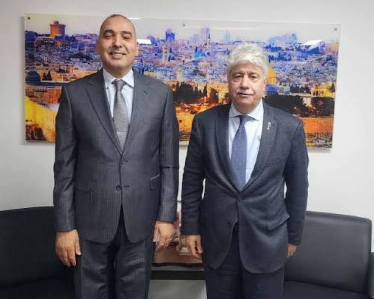 مجدلاني يبحث مع السفير المغربي آخر المستجدات السياسية وسبل تعزيز العلاقات الثنائية