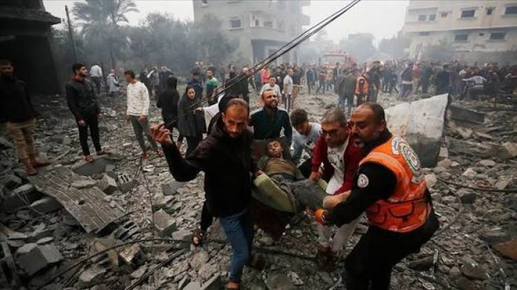 شهيدين و 5 إصابات خلال 24 ساعة الماضية.. وحصيلة العدوان تتجاوز 73 ألف شهيد
