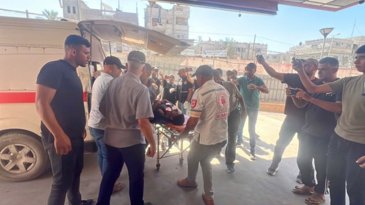 سبعة شهداء في قصف اسرائيلي لنقطة شرطة بمخيم جباليا