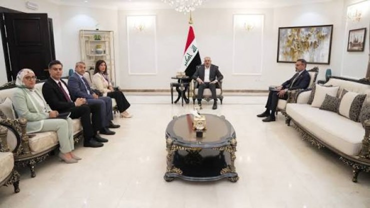 سفيرة فلسطين لدى العراق تبحث مع النائب الأول لرئيس مجلس النواب تطورات الأوضاع الفلسطينية