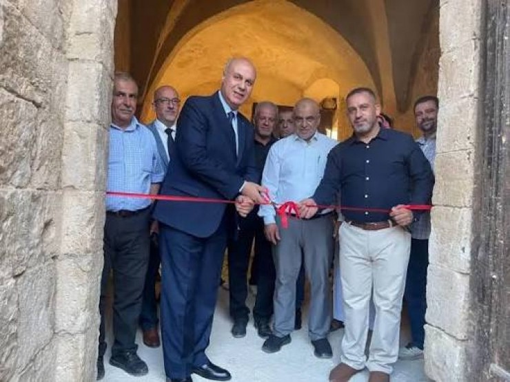 افتتاح مركز عبوين الثقافي بحضور وزير الثقافة