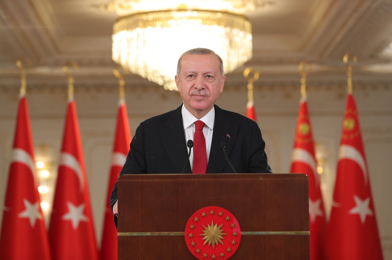 أردوغان: السلام غير ممكن طالما استمر اضطهاد الشعب الفلسطيني