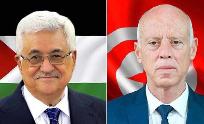الرئيس عباس يهنئ نظيره التونسي بعيد الاستقلال