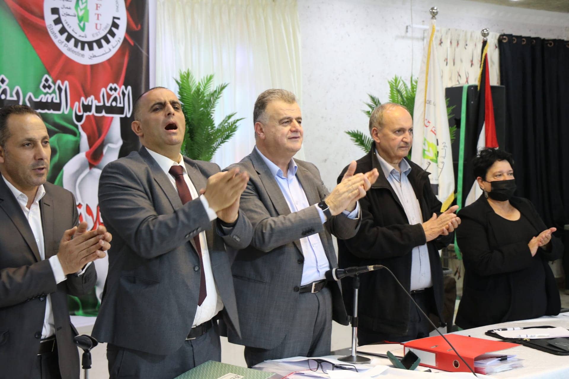 الاتحاد العام لنقابات عمال فلسطين يعقد دورة أعمال المجلس المركزي السادس