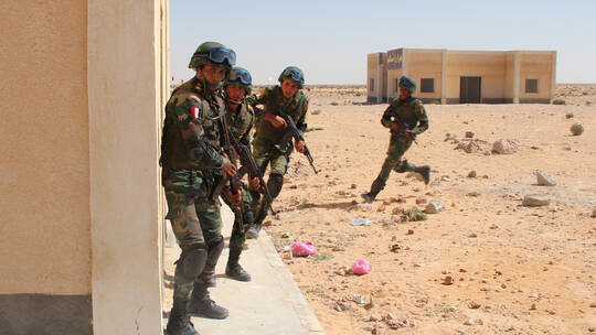 الجيش المصري يعلن زيادة عدد قوات حرس الحدود وإمكاناتها برفح