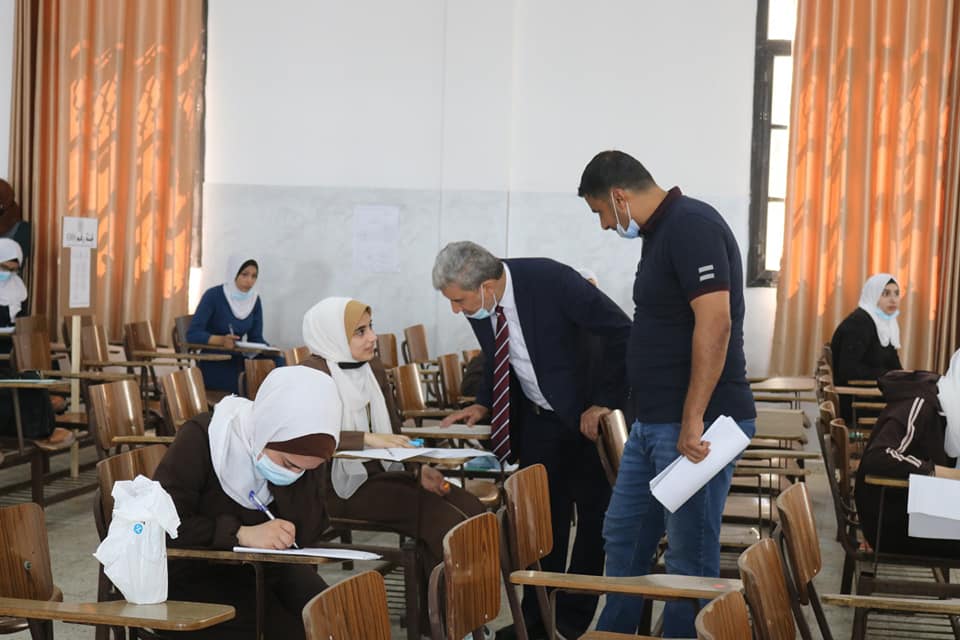 انطلاق امتحانات الثانوية الأزهرية العامة في المعاهد الأزهرية في قطاع غزة