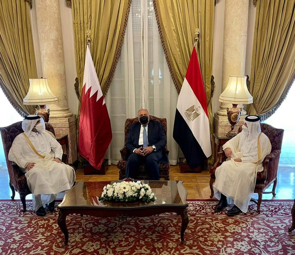 القاهرة: اتفاق مصري قطري على تطوير العلاقات والبناء على ما تشهده من تطور إيجابي