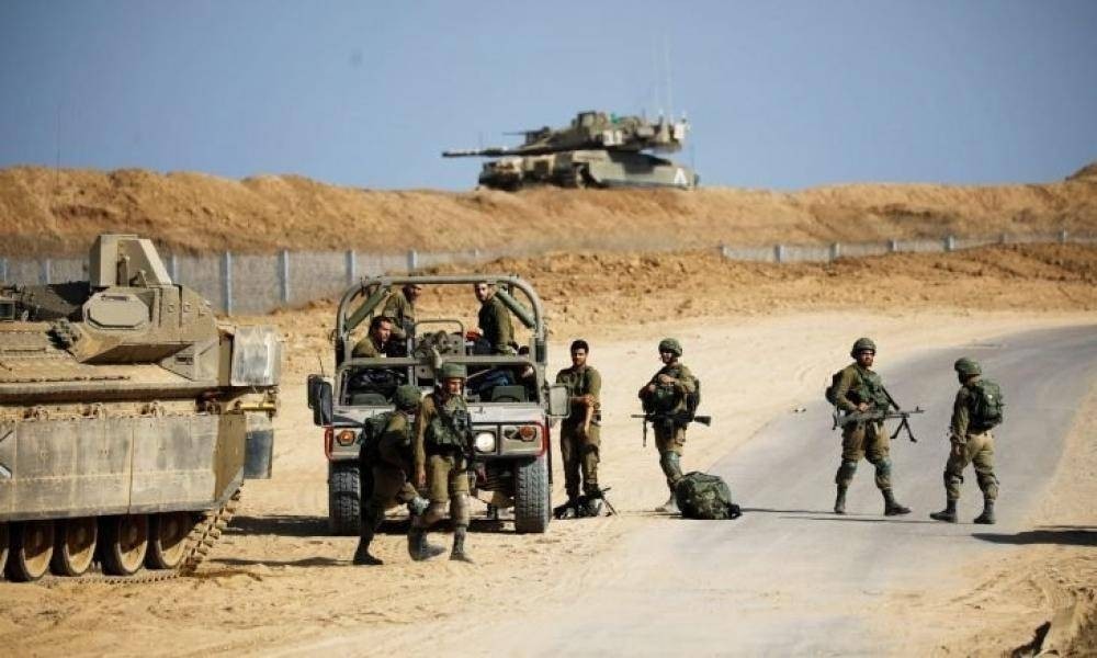 مناورة عسكرية لجيش الاحتلال على حدود غزة