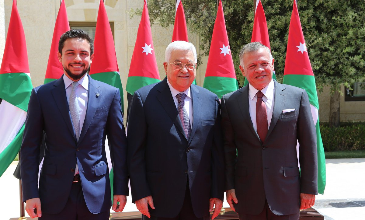العاهل الأردني يصل رام الله للقاء الرئيس عباس