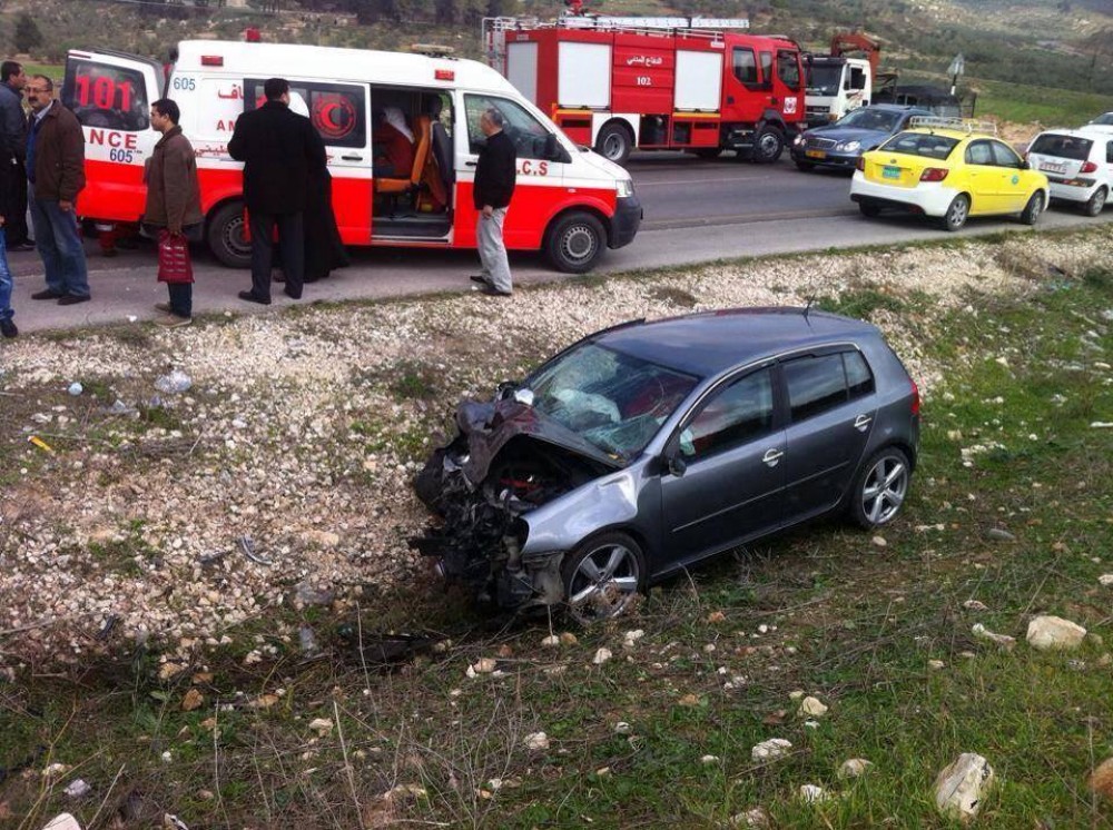 وفاة مواطن وإصابة سبعة آخرين بحادث سير قرب أريحا
