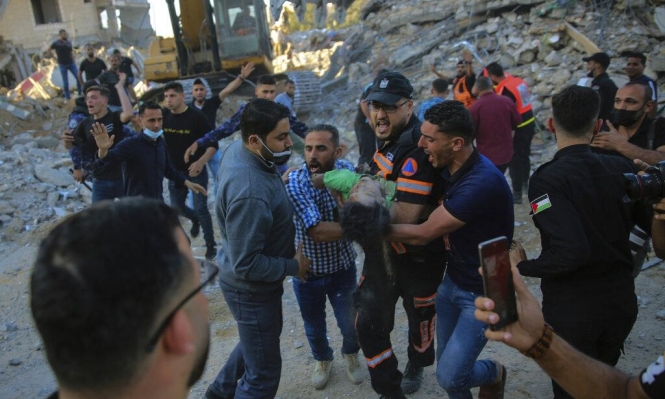 ارتفاع حصيلة العدوان الإسرائيلي على غزة إلى 188شهيداً و 1230 جريحاً