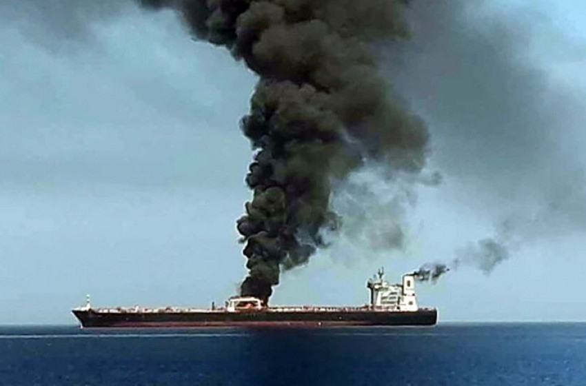انفجار مجهول في سفينة إيرانية تجارية قبالة ساحل اللاذقية