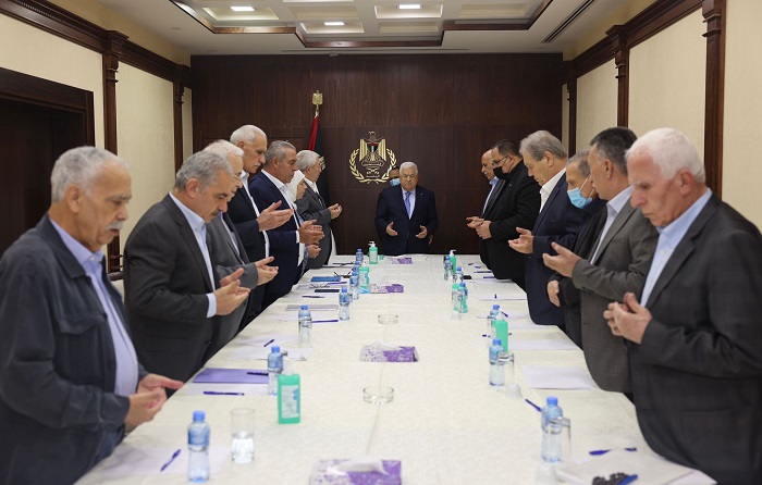 تفاصيل اجتماع اللجنة المركزية لحركة فتح  برئاسة الرئيس عباس