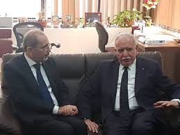 المالكي والصفدي يتفقان على متابعة المخرجات الإيجابية لاجتماع مجلس جامعة الدول العربية