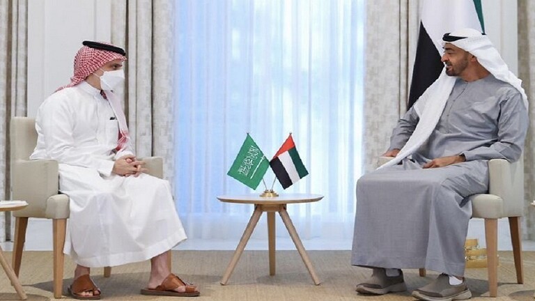 ولي عهد أبو ظبي يبحث مع وزير خارجية السعودية  سبل تعزيز التعاون المشترك 