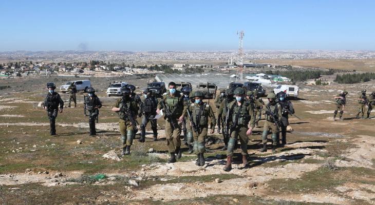 الاحتلال يقمع فعالية ضد جرائم الاحتلال والمستوطنين في مسافر يطا