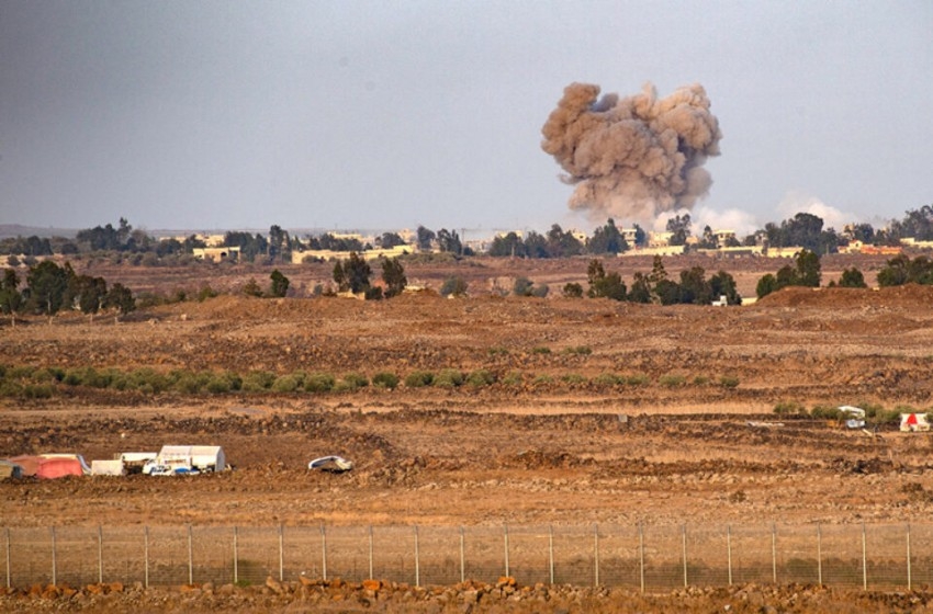 هجوم بطائرات مسيرة على مواقع تابعة للقوات الإيرانية بسوريا