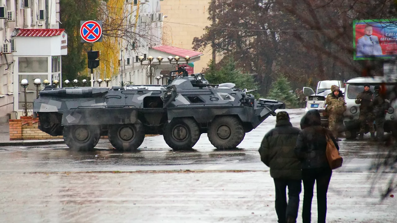 إخلاء عام للقسم الذي تسيطرعليه القوات الأوكرانية في لوغانسك