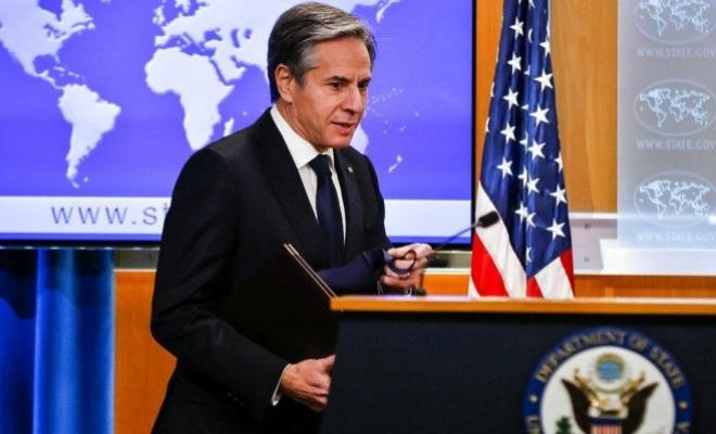 وزير الخارجية الأمريكي: ملتزمون بتوسيع رقعة 