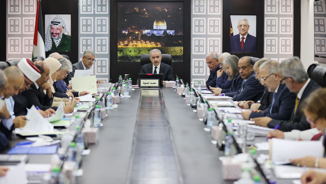 طالع... مجلس الوزراء الفلسطيني يتخذ قرارات هامة خلال جلسته الاسبوعية