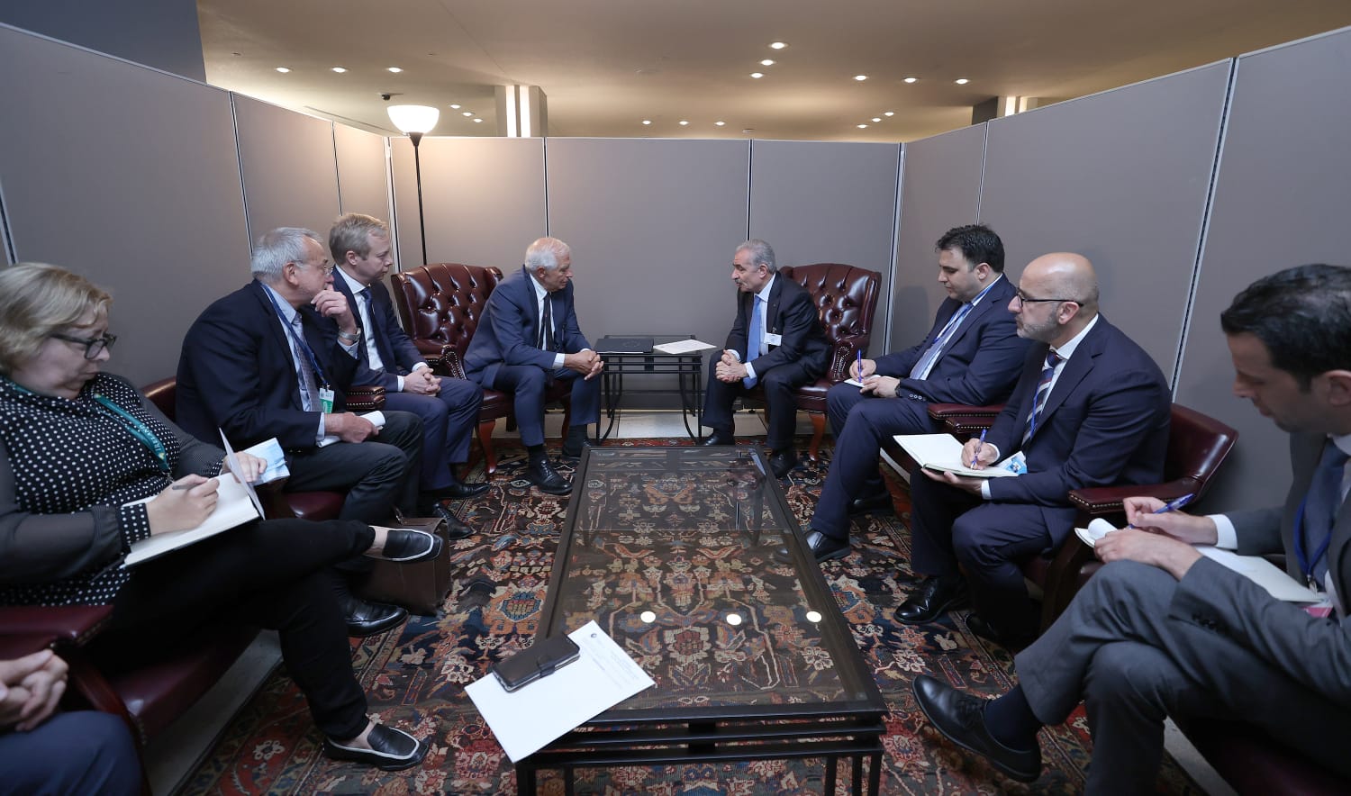 رئيس الوزراء يلتقي الممثل الأعلى للاتحاد الأوروبي جوزيب بوريل