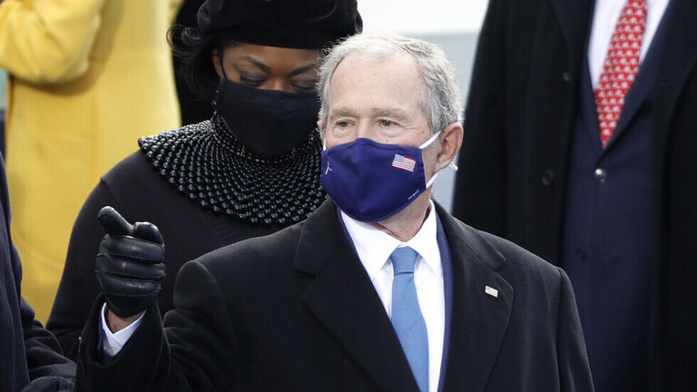 جورج بوش يعلق على انسحاب قوات 