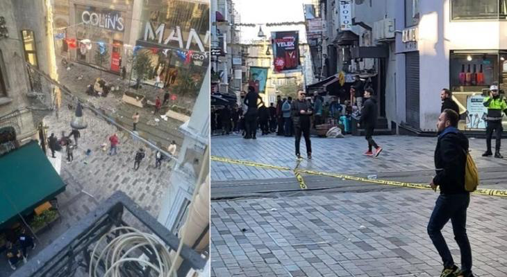 تركيا.. 6 قتلى وعشرات الجرحى بانفجار شارع الاستقلال في اسطنبول
