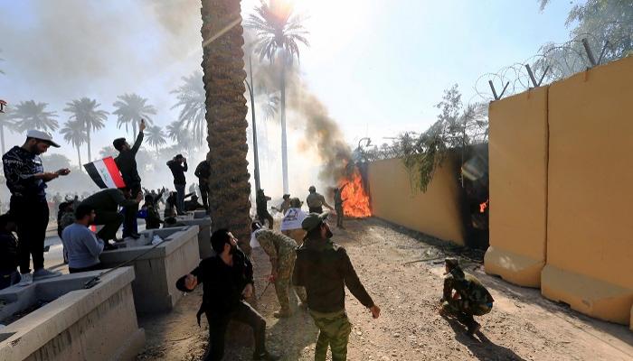 تعزيز الإجراءات الأمنية في محيط السفارة الأمريكية ببغداد