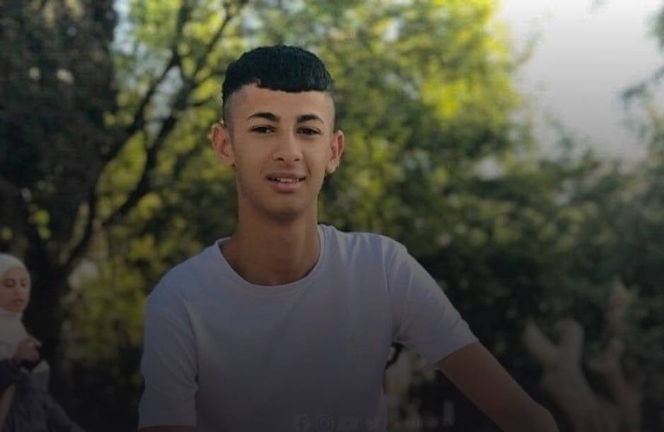 استشهاد الطفل عامر أبو زيتون خلال عدوان الاحتلال على نابلس